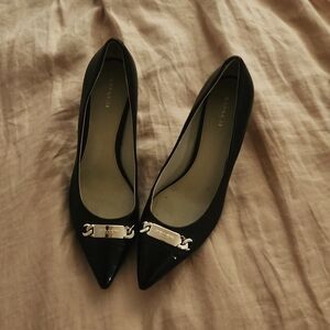 Coach black pumps